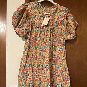 Doen Alice Dress, Liberty cotton Floral, NWT - XL